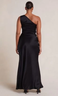 Bec&Bridge Dresses THE DREAMER ASYM DRESS - BLACK