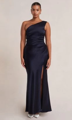 Bec&Bridge THE DREAMER ASYM DRESS - INK Dresses