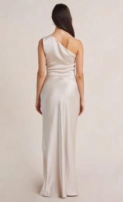 Bec&Bridge THE DREAMER ASYM DRESS - SAND Dresses