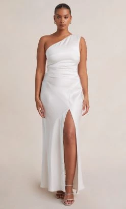 Bec&Bridge THE DREAMER ASYM DRESS - IVORY