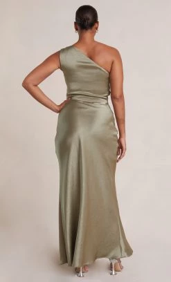 Bec&Bridge Dresses THE DREAMER ASYM DRESS - SAGE