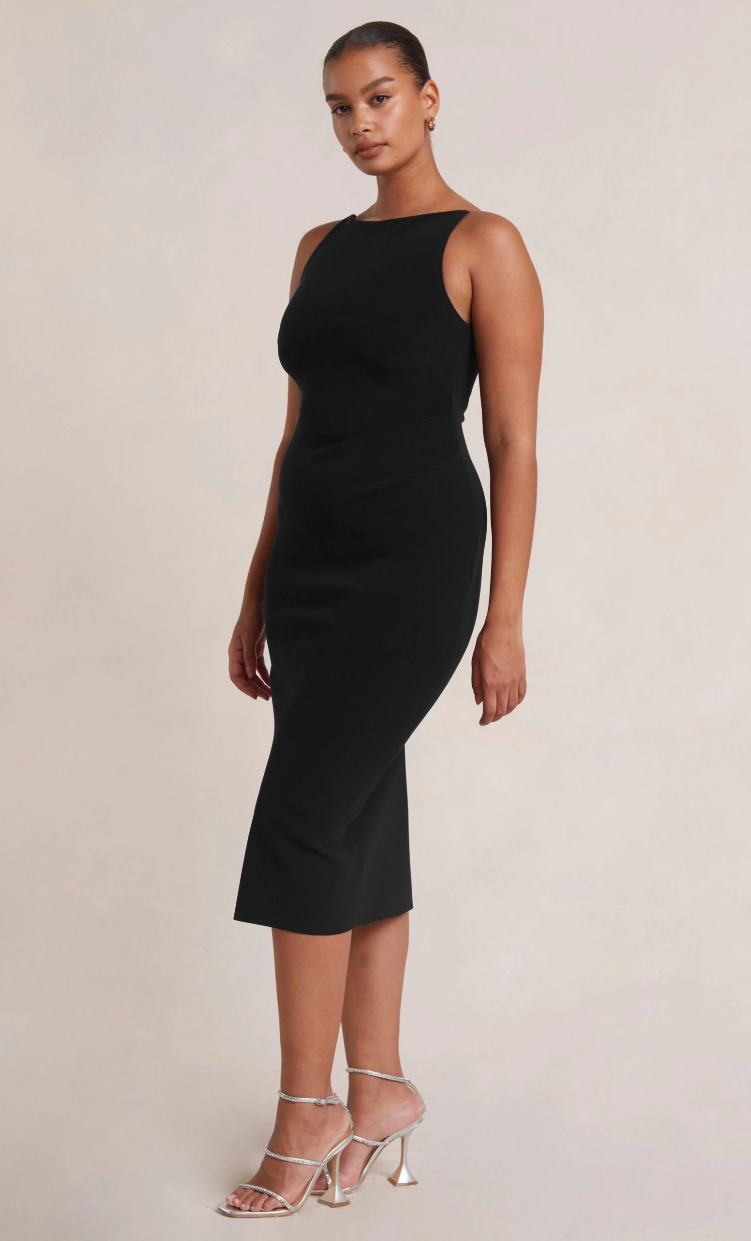 Bec&Bridge BE MINE TUCK DRESS - BLACK 2 Bec&Bridge BE MINE TUCK DRESS - BLACK