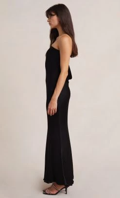 Bec&Bridge MOON DANCE STRAPLESS DRESS - BLACK NEW