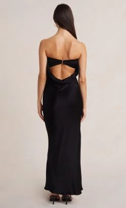 Bec&Bridge MOON DANCE STRAPLESS DRESS - BLACK NEW