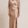 Bec&Bridge MOON DANCE LONG SLEEVE MAXI DRESS - GOLDEN
