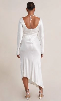 Bec&Bridge MOON DANCE LONG SLEEVE MAXI DRESS - IVORY Dresses