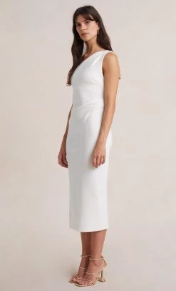 Bec&Bridge BE MINE ASYM DRESS - IVORY