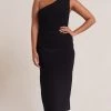 Bec&Bridge Australian Made BE MINE ASYM DRESS - BLACK
