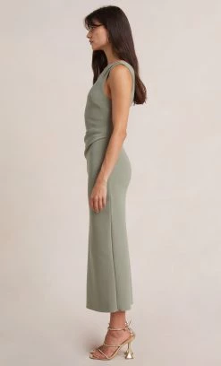 Bec&Bridge BE MINE ASYM DRESS - SAGE