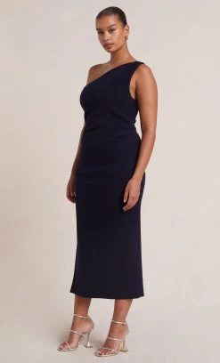 Bec&Bridge BE MINE ASYM DRESS - INK