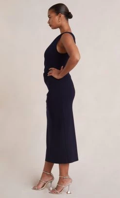 Bec&Bridge BE MINE ASYM DRESS - INK