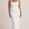 Bec&Bridge BE MINE SQUARE NECK DRESS - IVORY