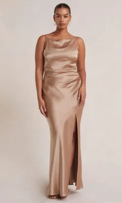 Bec&Bridge Dresses THE DREAMER MAXI DRESS - GOLDEN