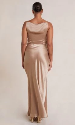 Bec&Bridge Dresses THE DREAMER MAXI DRESS - GOLDEN