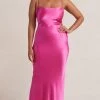 Bec&Bridge NEW LOREN MAXI DRESS - DEEP PINK