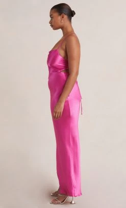 Bec&Bridge NEW LOREN MAXI DRESS - DEEP PINK