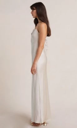 Bec&Bridge Dresses THE DREAMER TIE DRESS - SAND