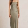 Bec&Bridge THE DREAMER TIE DRESS - SAGE Dresses