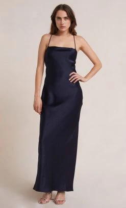 Bec&Bridge Dresses THE DREAMER TIE DRESS - INK