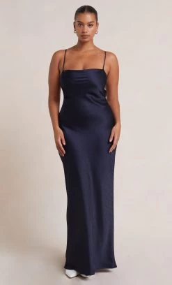 Bec&Bridge Dresses THE DREAMER TIE DRESS - INK