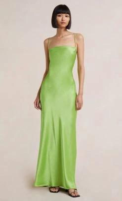 Bec&Bridge NEW THE DREAMER TIE DRESS - LIME