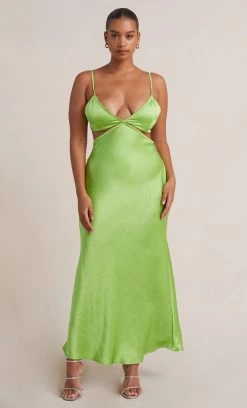 Bec&Bridge VERONIQUE MAXI DRESS - LIME NEW