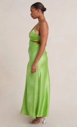 Bec&Bridge VERONIQUE MAXI DRESS - LIME NEW
