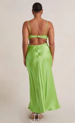 Bec&Bridge VERONIQUE MAXI DRESS - LIME NEW