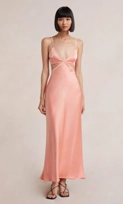Bec&Bridge VERONIQUE MAXI DRESS - CORAL