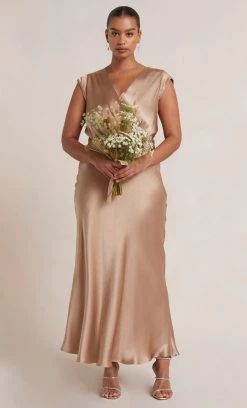 Bec&Bridge MOON DANCE MAXI DRESS - GOLDEN