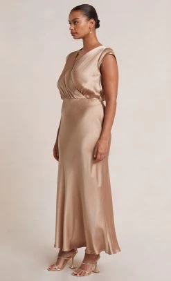 Bec&Bridge MOON DANCE MAXI DRESS - GOLDEN