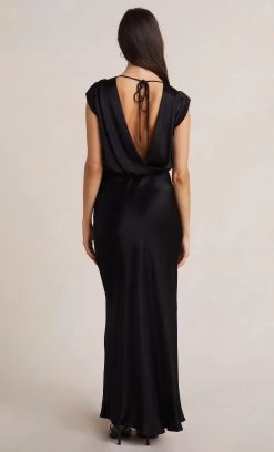 Bec&Bridge WEDDINGS MOON DANCE MAXI DRESS - BLACK