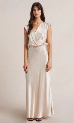 Bec&Bridge MOON DANCE MAXI DRESS - SAND Australian Made