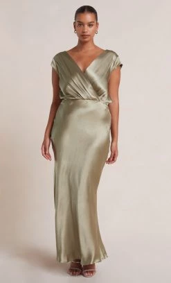 Bec&Bridge MOON DANCE MAXI DRESS - SAGE Australian Made