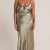 Bec&Bridge CEDAR CITY MAXI DRESS - SAGE/BLACK NEW