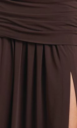 Bec&Bridge JOELENE MAXI DRESS - COGNAC Dresses