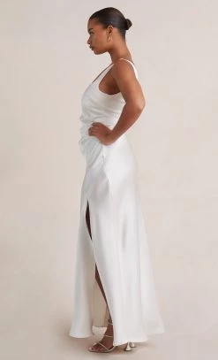 Bec&Bridge THE DREAMER SQUARE NECK DRESS - IVORY Dresses