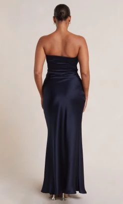 Bec&Bridge THE DREAMER STRAPLESS DRESS - INK Dresses