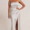 Bec&Bridge THE DREAMER STRAPLESS DRESS - SAND Dresses