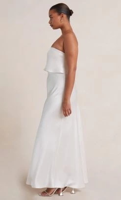 Bec&Bridge THE DREAMER OVERLAY DRESS - IVORY Dresses
