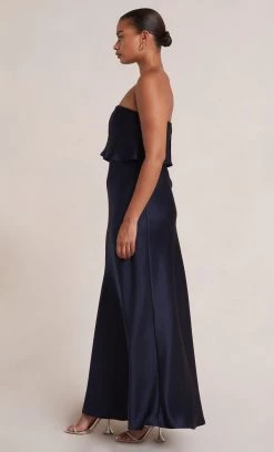 Bec&Bridge THE DREAMER OVERLAY DRESS - INK Dresses