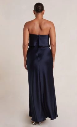 Bec&Bridge THE DREAMER OVERLAY DRESS - INK Dresses