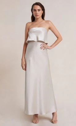 Bec&Bridge THE DREAMER OVERLAY DRESS - SAND Dresses