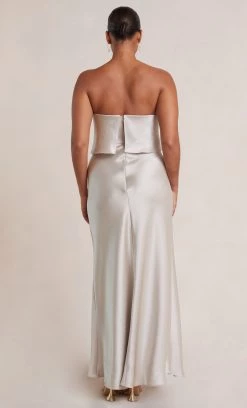 Bec&Bridge THE DREAMER OVERLAY DRESS - SAND Dresses