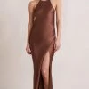 Bec&Bridge NEW ANNIKA MAXI DRESS - CHOCOLATE