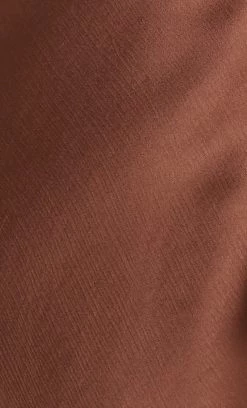 Bec&Bridge ANNIKA LONG SLEEVE MAXI DRESS - CHOCOLATE