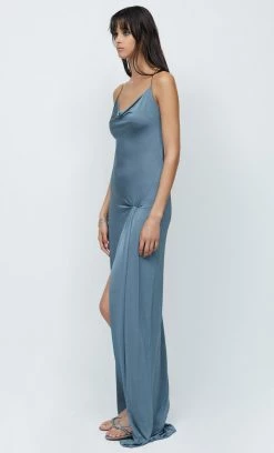 Bec&Bridge ARIEL COWL MAXI DRESS - CHARCOAL AAFW RUNWAY EDIT