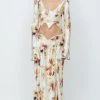 Bec&Bridge SUNSET FLORAL LONG SLEEVE MAXI DRESS - SUNSET FLORAL