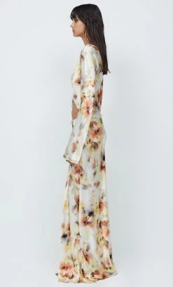 Bec&Bridge SUNSET FLORAL LONG SLEEVE MAXI DRESS - SUNSET FLORAL 9 Bec&Bridge SUNSET FLORAL LONG SLEEVE MAXI DRESS - SUNSET FLORAL