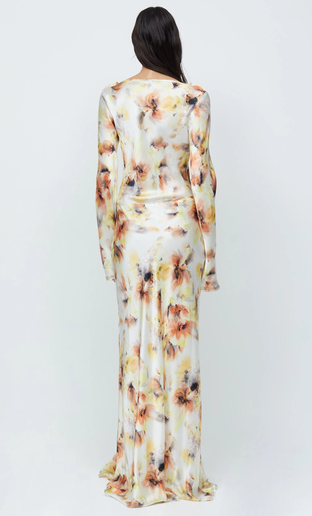 Bec&Bridge SUNSET FLORAL LONG SLEEVE MAXI DRESS - SUNSET FLORAL 5 Bec&Bridge SUNSET FLORAL LONG SLEEVE MAXI DRESS - SUNSET FLORAL